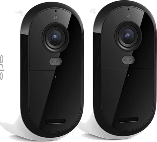 Arlo Essential 3 HD Utendørs Overvåkningskamera 2-pk med Toveis Lyd og Nattsyn