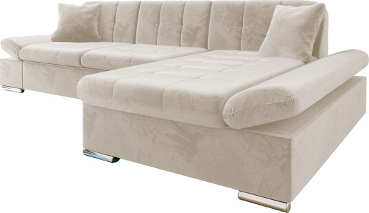 Vananda Soffa med Divan 3 seter Beige