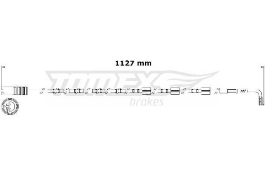 Slitasjevarsler bremseklosser TOMEX Brakes TX 31 01 Slitasjevarsler bremseklosser TOMEX Brakes TX 31 01
