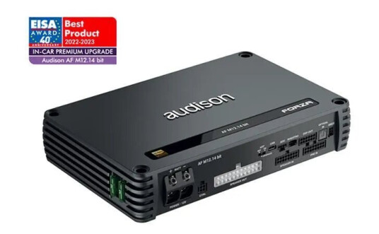Audison Forza 12-kanals DSP-forsterker - 1080W RMS @ 2ohm