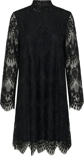 Culture Cuazime Okram Ls Dress   Black   XXL