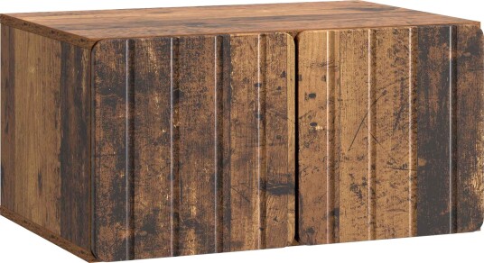  Vegghengt TV skap Gammelt tre 59,5 x 41 x 30 cm Konstruert tre
