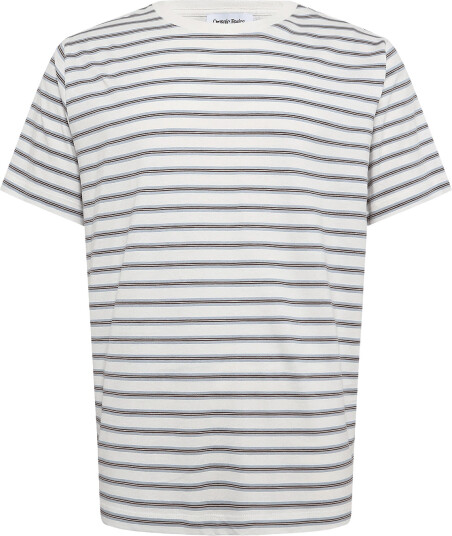 Organic Basics True Heavy Boxy Fit Tee Cream M