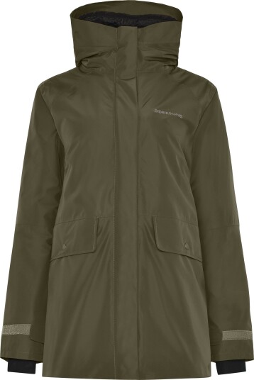 Didriksons Women's Tuva Parka Deep Green 40 Didriksons Women's Tuva Parka Deep Green 40