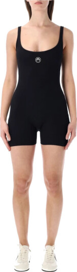 Marine Serre Dame Jumpsuits & Playsuits Svart S, Marine Serre Dame Jumpsuits & Playsuits Svart S,