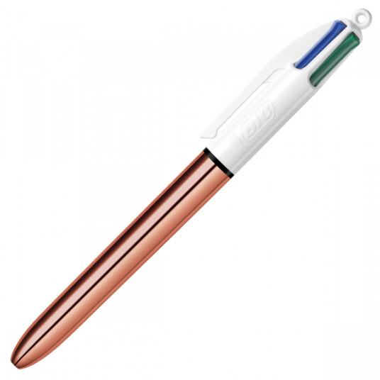BIC 4 Colours Rose Gold Multi Ballpoint Pen BIC 4 Colours Rose Gold Multi Ballpoint Pen