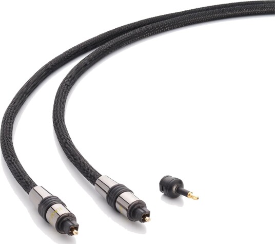 Eagle Deluxe Ii Optisk 75 Cm Digitalkabel Med Minitoslinkadapter