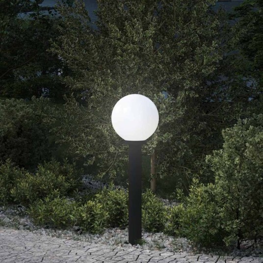 vidaXL Pullertlampe 80 cm svart IP44