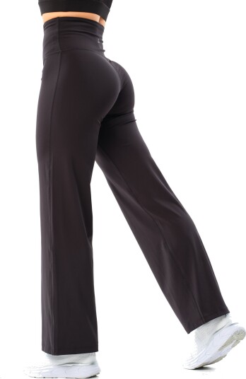 LEVITY Lotus Straight Leg Pants Black XS