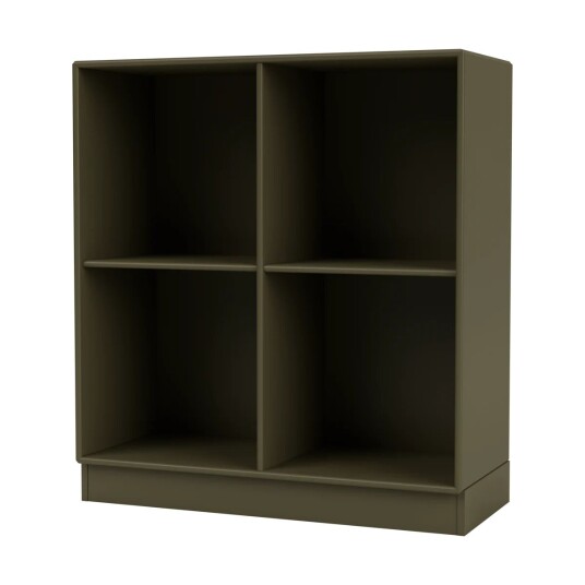 Montana SHOW hylle 69,6 x 69,6 cm, sokkel 7 cm 139 Oregano