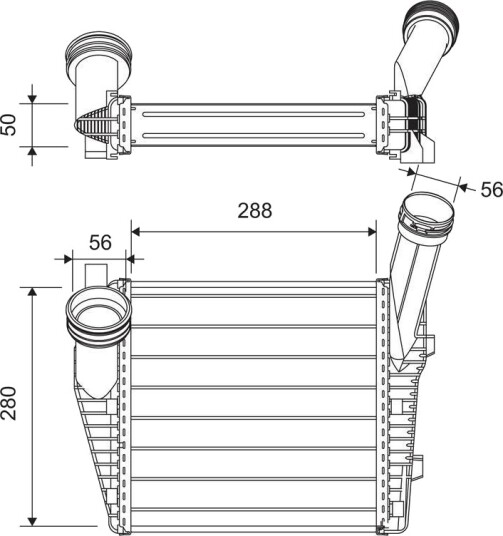 VALEO 822947 Intercooler