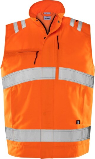 Fristads Høy Synlighet Green Vest Med Klasse 2 5067 GPLU Hi vis Oransje 5XL