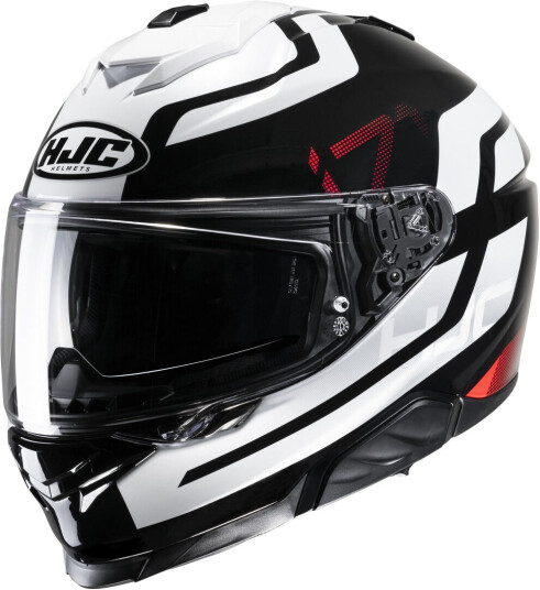 HJC i71 Enta Hjelm XS 54 55 Svart Hvit Rød HJC i71 Enta Hjelm XS 54 55 Svart Hvit Rød