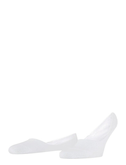 Falke Invisible Step Medium Cut Box Hidden In Shoe - White - 45-46