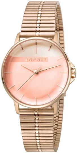 Esprit Dameklokke ES1L065M0085 Flerfarget/Rose gulltonet stål Ø32 mm