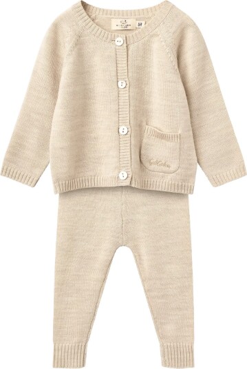Copenhagen Colors Classic Merino Baby Set   PALE CREAM MELANGE   68