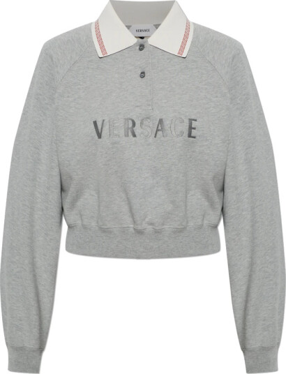 Versace Dame Topper Grå XS,
