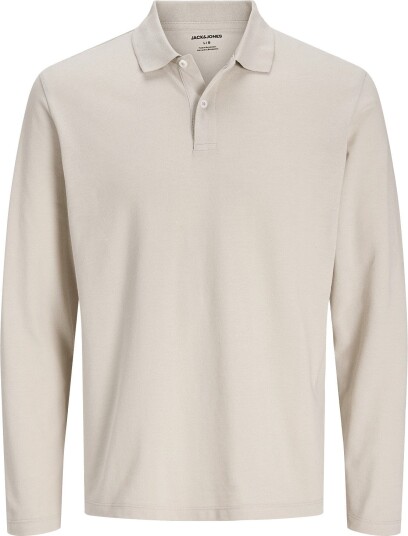 Jack & Jones Jjkane Polo Ls Cream XL