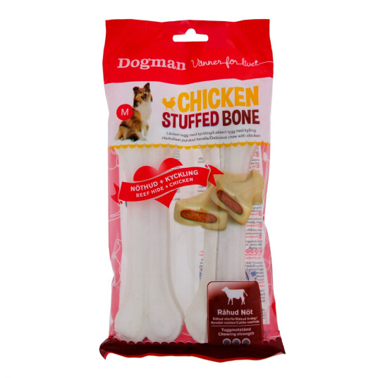 Dogman Chicken Stuffed Bone 2-P