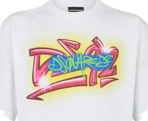 Dsquared2 Herre Topper Hvit L,