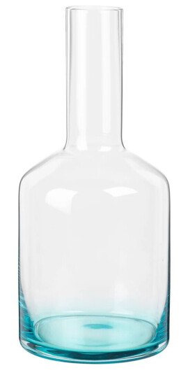 Broste Copenhagen Hue karaffel 1,1 l Clear-turquoise