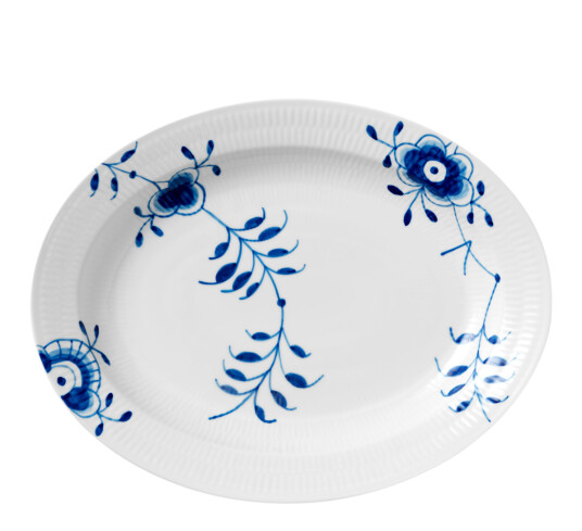 Royal Copenhagen Blue Fluted Mega ovalt fat Diameter 36,5 cm