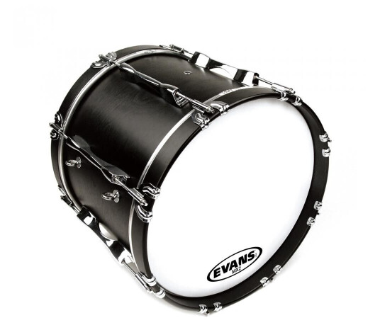 Evans Bd28mx2w 28 March Bass White Basstrommeskinn Evans Bd28mx2w 28 March Bass White Basstrommeskinn