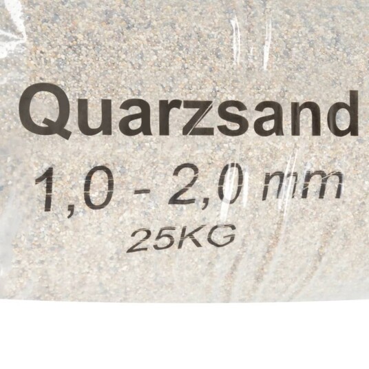  Filtersand 25 kg 1,0 - 2,0 mm