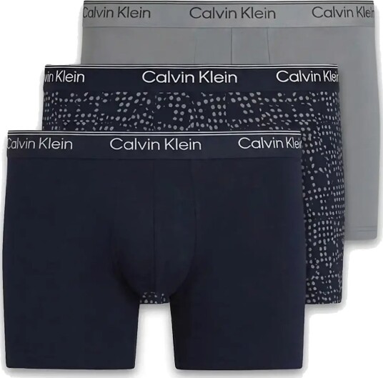 Calvin Klein Boxer Brief 3Pk Navy M