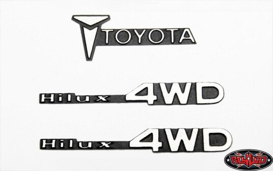 RC4WD 0007 1/10 Metal Emblem for Tamiya Hilux