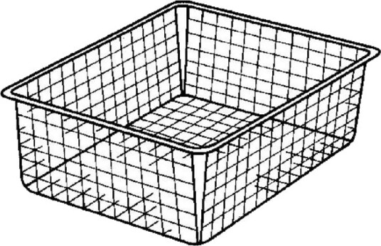 Elfa 155310 Kurvstativ uttrekkbar, hvit 527 x 527 x 285 mm Elfa 155310 Kurvstativ uttrekkbar, hvit 527 x 527 x 285 mm