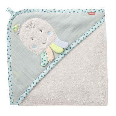 fehn ® Hette badehåndkle blekksprut 80 x 80 cm