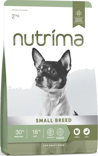 Nutrima Dog Adult Small Breed Turkey & Duck 2 kg