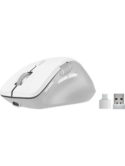 Speed Link Speedlink LIBERA Rechargeable Wireless Bluetooth Mus Optisk Hvit