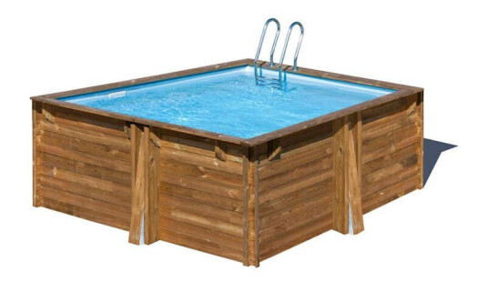 Basseng Swim & Fun Naturtre Carra 305 x305 x 119 cm Basseng Swim & Fun Naturtre Carra 305 x305 x 119 cm
