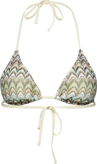 Becksöndergaard Amber Bel Bikini Top - Green - XL