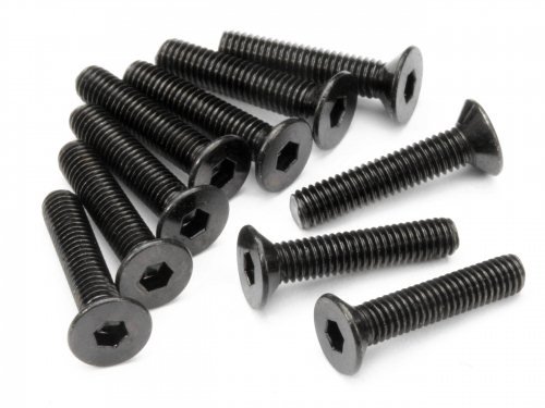HPI-Z085 Flat head screw M3x15mm - 10pcs