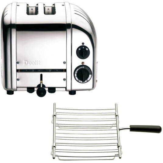 Dualit Brødrister Classic 2 Skiver Original + Varmerist Dualit Brødrister Classic 2 Skiver Original + Varmerist