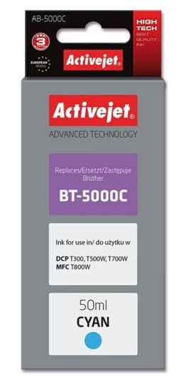 Original blekkpatron Activejet AB-5000C Cyan Original blekkpatron Activejet AB-5000C Cyan