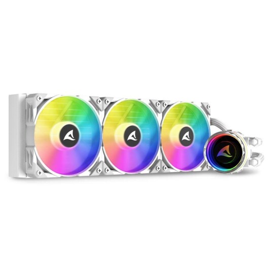 Sharkoon S90 RGB Vannkjøler 120mm All-In-One med 3 Vifter Sharkoon S90 RGB Vannkjøler 120mm All-In-One med 3 Vifter