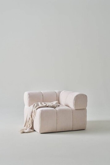 DERMY sofamodul hjørne Light beige