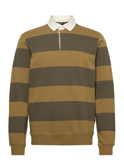INDICODE Indisnar Stripe - Khaki green - M INDICODE Indisnar Stripe - Khaki green - M