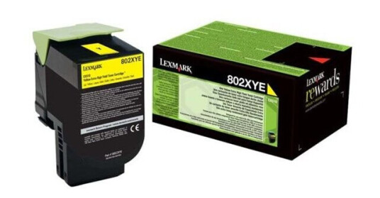 Lexmark Yellow toner cartridge - Laser toner Yellow Lexmark Yellow toner cartridge - Laser toner Yellow