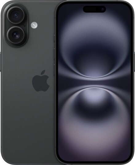 Apple iPhone 16 128GB Svart 5G Smarttelefon med OLED-skjerm Apple iPhone 16 128GB Svart 5G Smarttelefon med OLED-skjerm