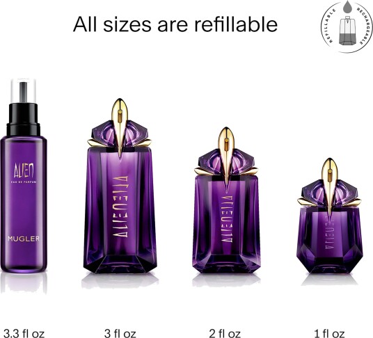 Thierry Mugler Alien 60ml Eau de Parfum Refillable for Women - Orientalsk Duft Thierry Mugler Alien 60ml Eau de Parfum Refillable for Women - Orientalsk Duft