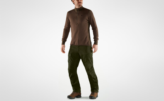 Fjellreven LAPPLAND HYBRID TROUSERS M  DEEP FOREST
