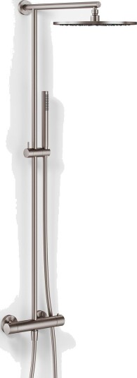 Semplice Termostatsett SRL10 S03 Rain DeLuxe RHB30 ø30cm PVD Børstet Stål