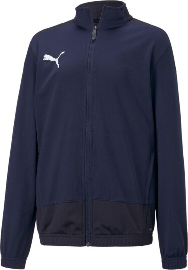 PUMA Treningsjakke Teamgoal 23 Peacoat/hvit Barn størrelse YXS/116 cm