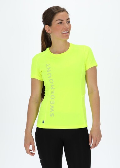 Swedemount Training Logo Tee W Neon/Reflective 46 Trenings T Shirts