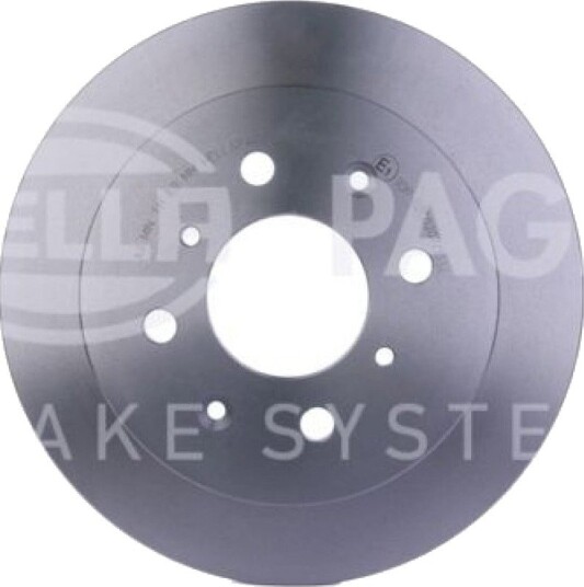 Bremseskive HELLA 8DD 355 117-871